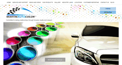 Desktop Screenshot of martinautocolor.com